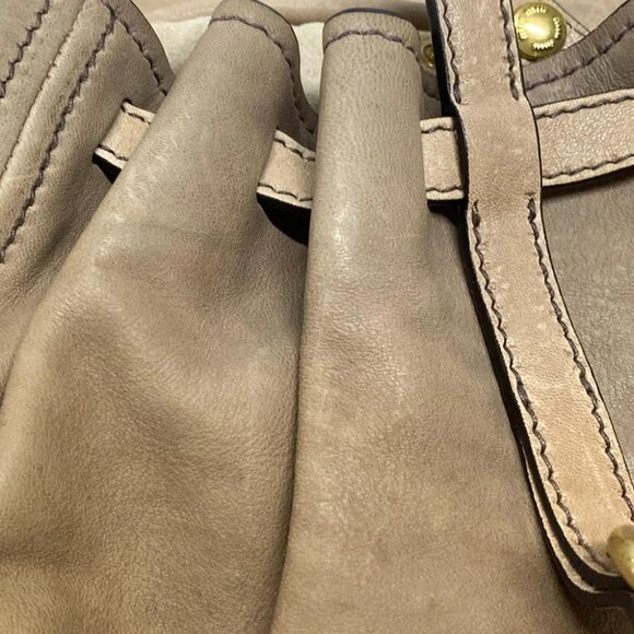 miumiu - Brown Dark Brown Leather Handbag - Picture 7 of 11